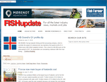 Tablet Screenshot of fishupdate.com